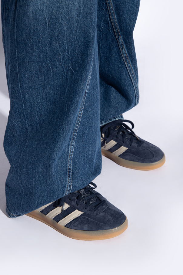 Biname fmedShops Uruguay une application qui permettra de se procurer la paire Kanye West x Adidas Navy blue Gazelle Indoor sports shoes ADIDAS Originals